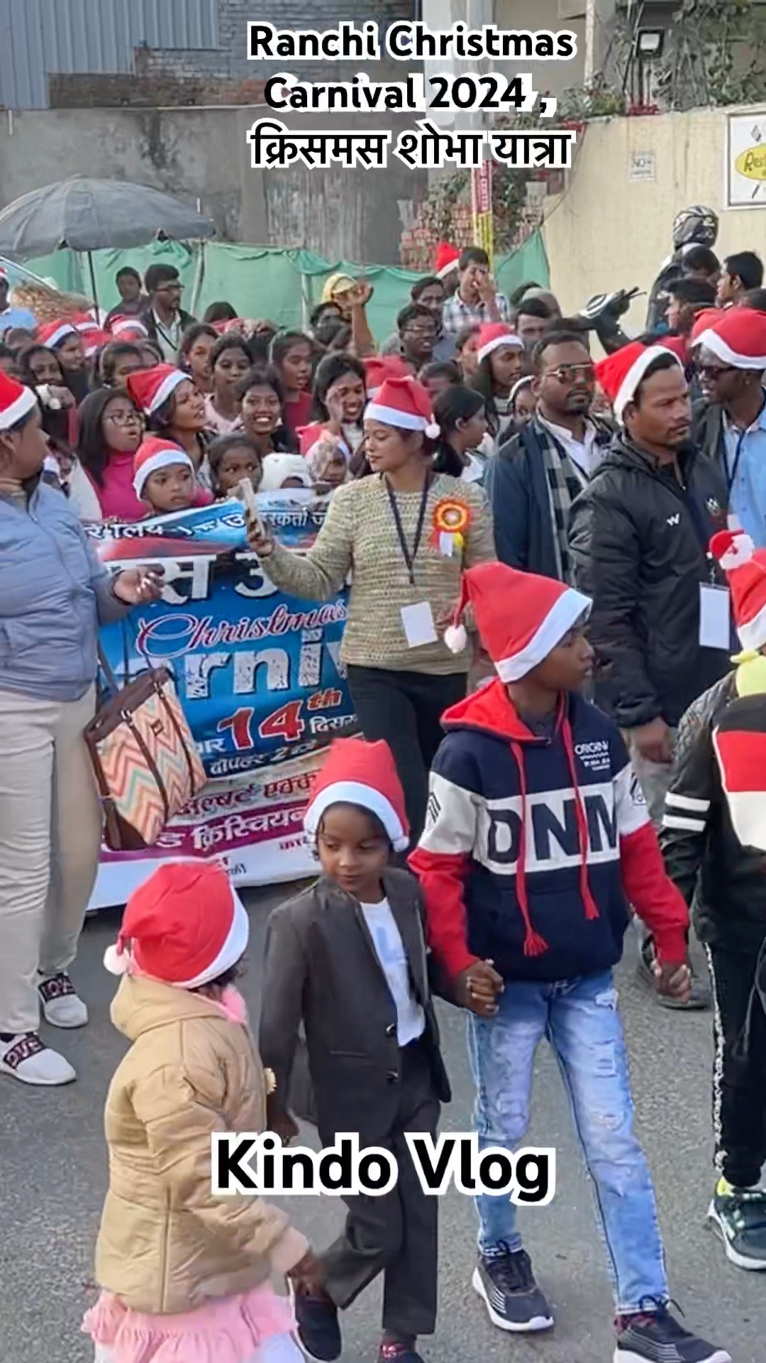 Ranchi Christmas Carnival 2024 , क्रिसमस शोभा यात्रा/video56